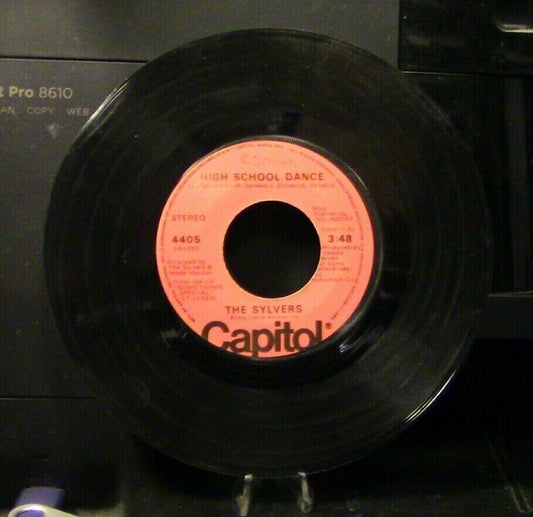 The Sylvers: High School Dance/Lovin You, 45 RPM Vinyl Record