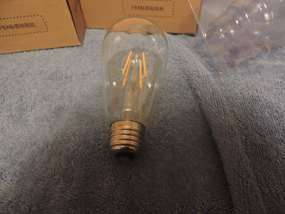 Set of 4 Haodude LED Lightbulbs (ST64, 4 w)