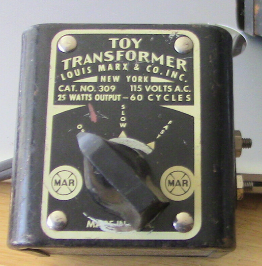 Hobby Transformer: Marx & Co. (Catalog # 309)