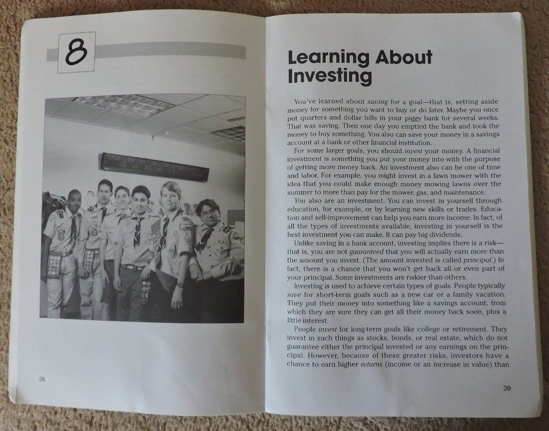 Merit Badge Series "Personal Management"  2002 Printing of the 2000 Revision