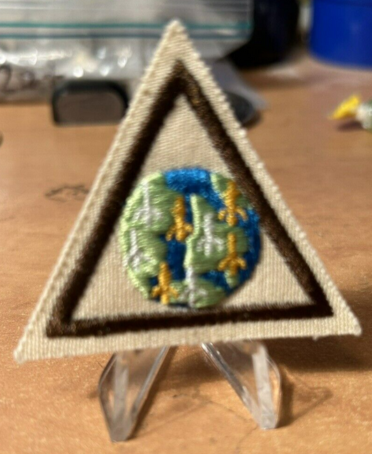 Official Girl Scout Brownies Badge Patch