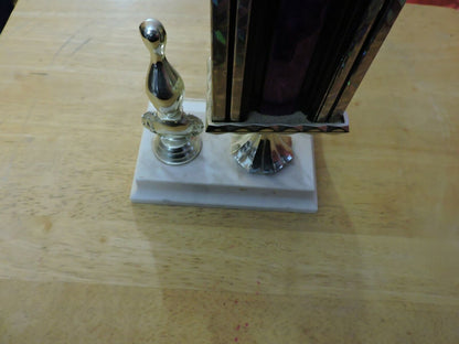 LADY'S  BOWLING TROPHY 14 X 5.5 X 3.75 INCHES