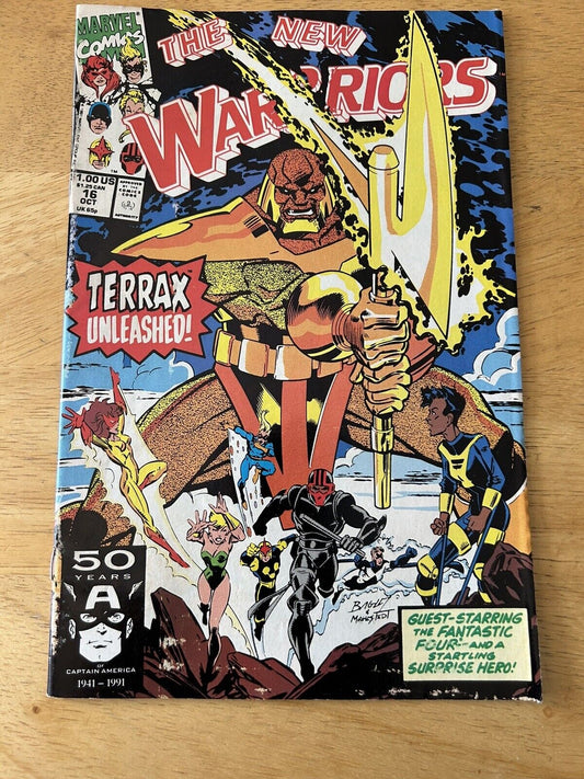 Marvel Comics: The New Warriors Issue #17, October, 1991