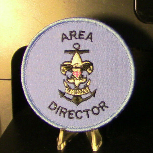 BSA: Sea Scout "Area Director" Position Patch (Brand New/Never issued)