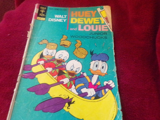 Vintage Walt Disney Company: Hewey, Douie, and Louie Junior Woodchucks Comic