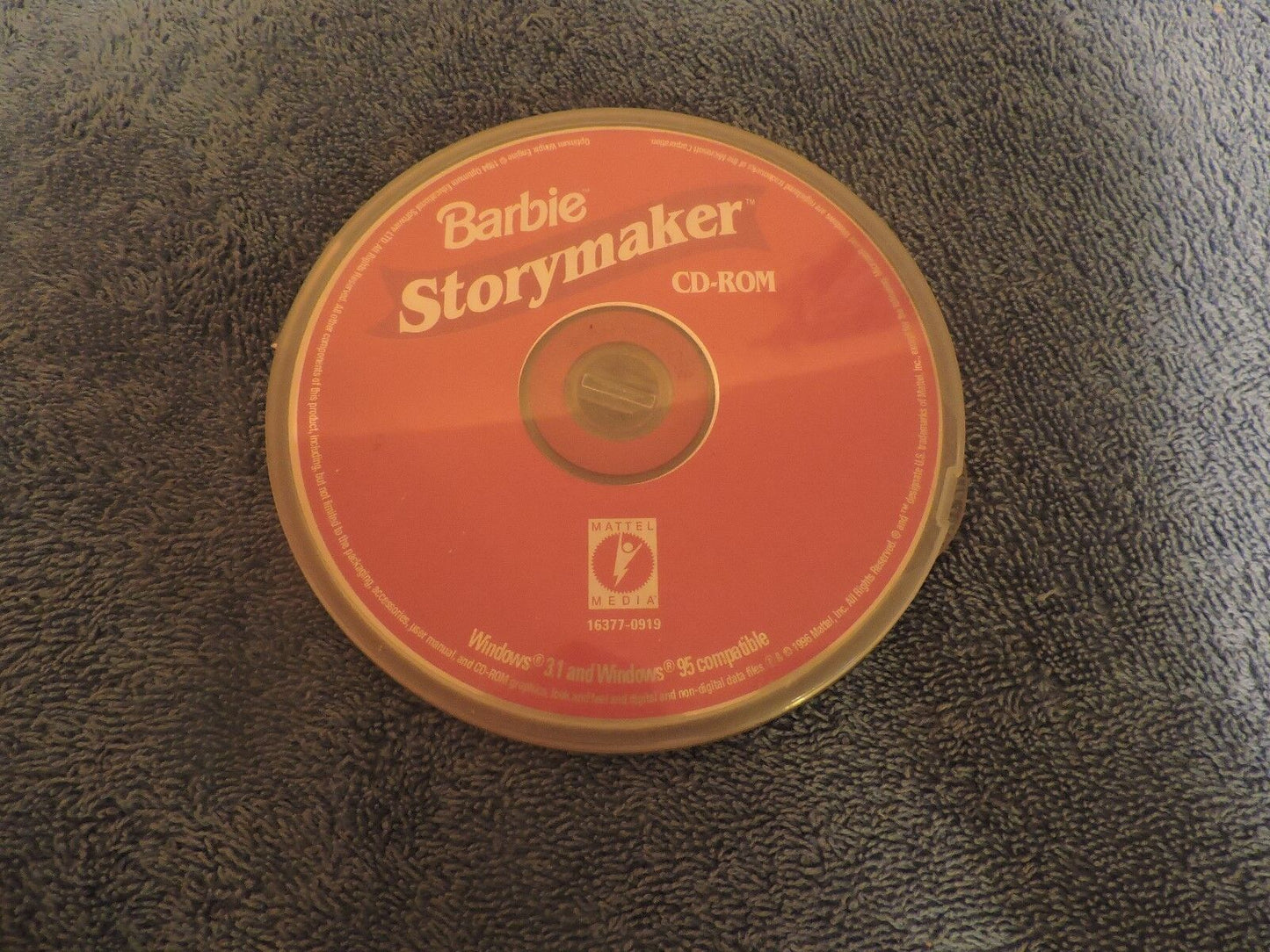 Barbie Storymaker CD-ROM (PC, 1999)