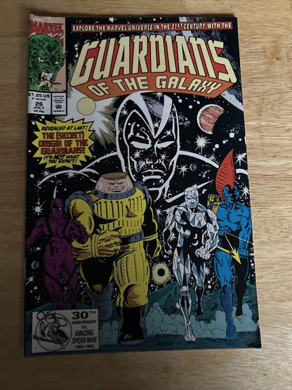 Guardians of the Galaxy The secret Origin of the Guardians Marvel #26