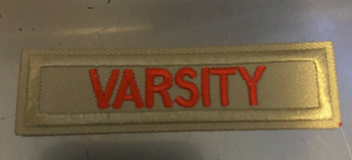 Official BSA: Varsity Scout Program Uniform Tab Patch
