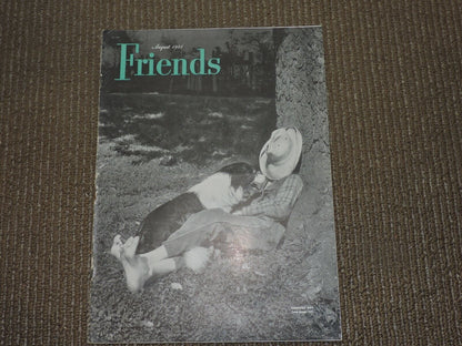 FRIENDS  MAGAZINE- August 1951 edition