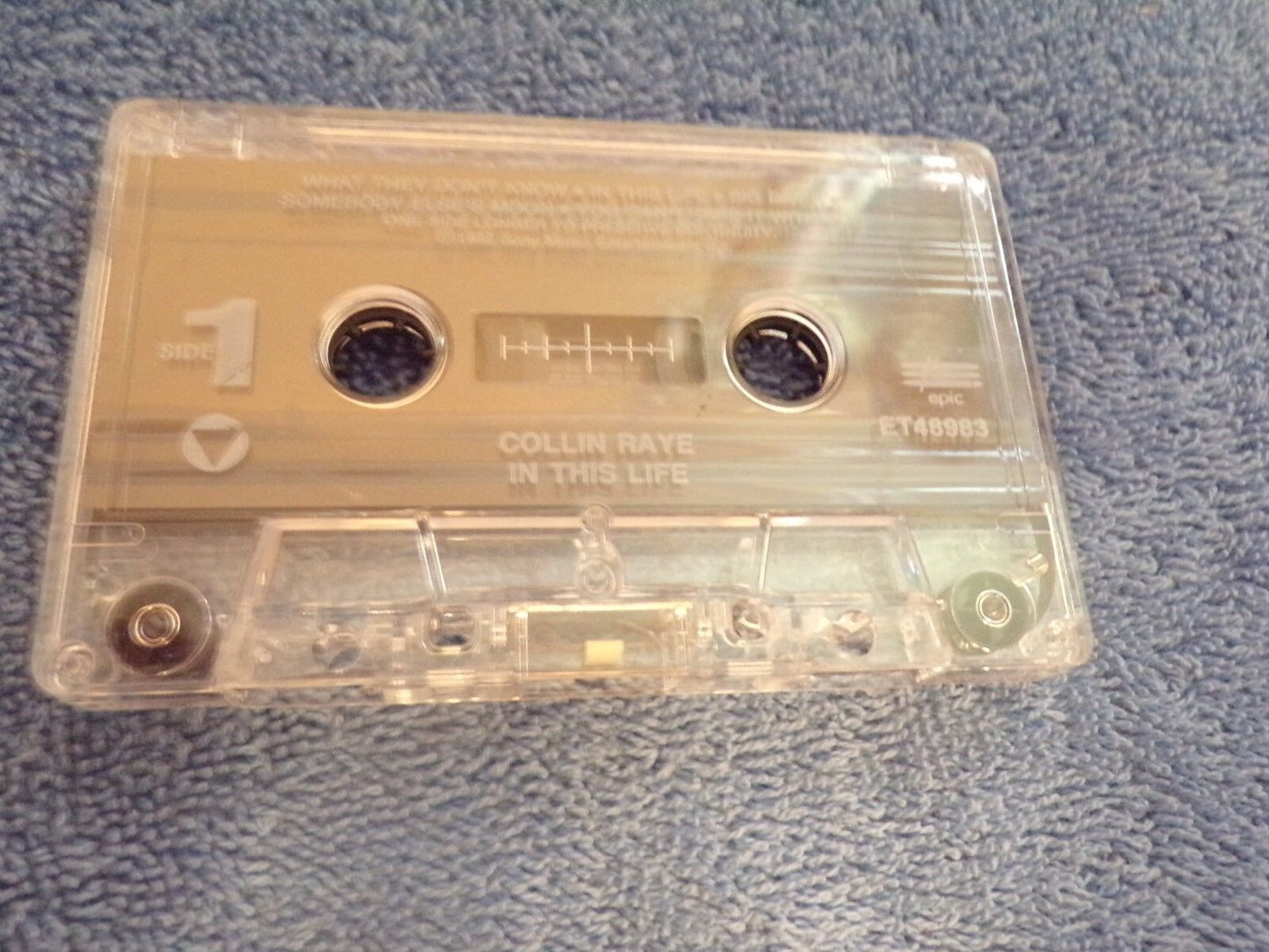 In This Life by Collin Raye (Cassette, Aug-1992, Epic)