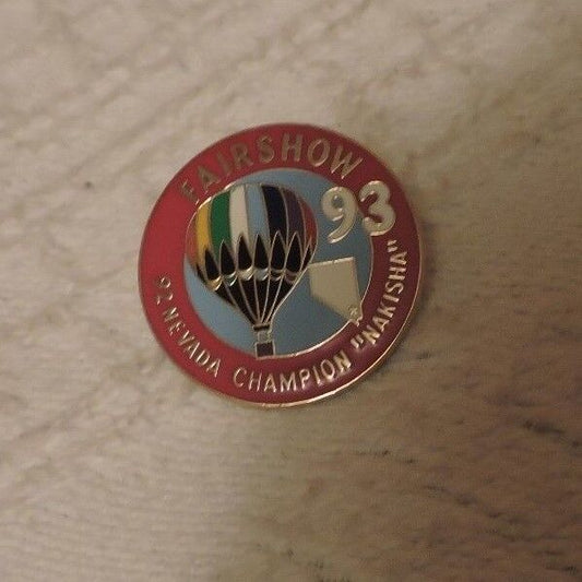 '93 Nevada Champion "Nakisha" Lapel Pin