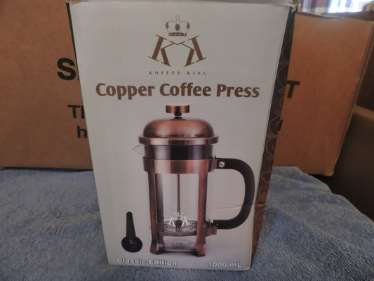 Classic Edition 1000 mL Copper Coffee Press