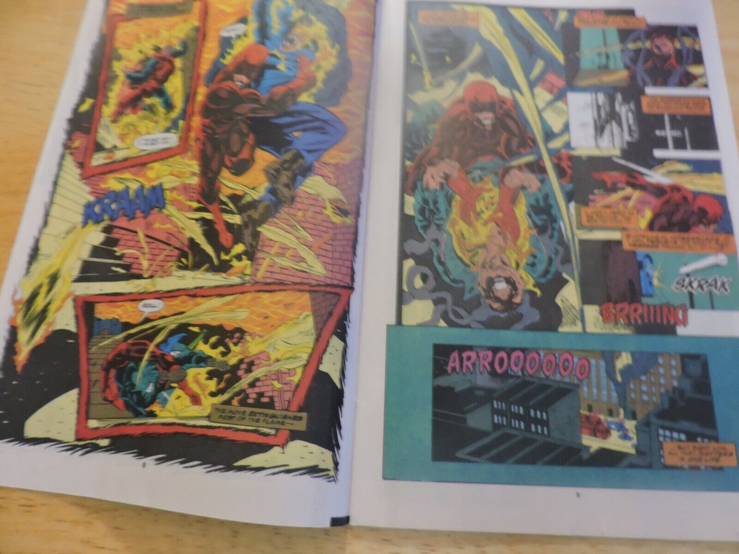 DAREDEVIL THE MAN WITHOUT FEAR:  GO TO BLAZES DAREDEVIL!  #313 FEBRUARY  1993