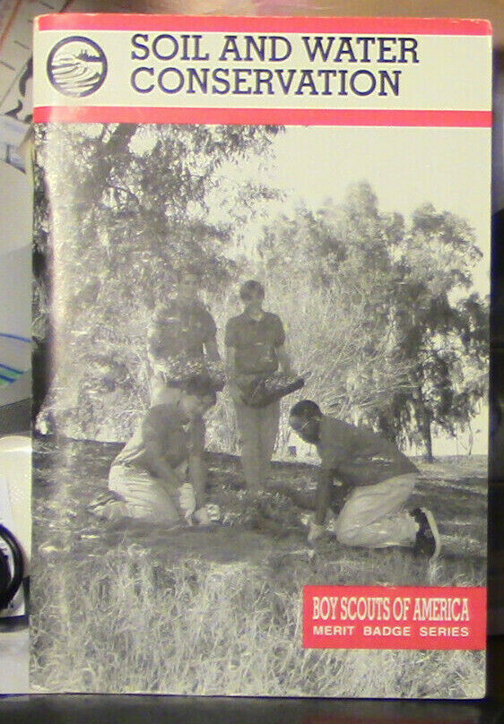 BSA-Vintage Merit Badge Series "Soil and Water Conservation" 1995 Printing