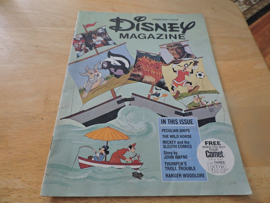 DISNEY MAGAZINE--FEBRUARY 1976
