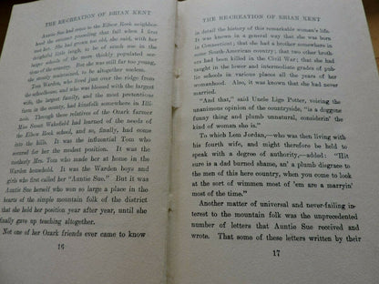 THE RE-CREATION OF BRIAN KENT A NOVEL BY  HAROLD BELL WRIGHT 1919