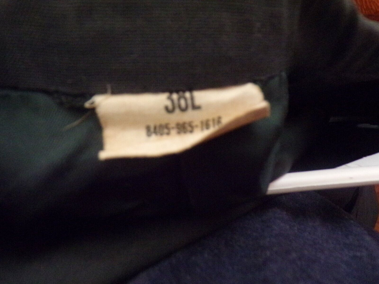 United States Army Dress Jacket (Green, Size 38L) with 1st Army Division Patch