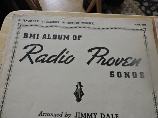 BMI ALBUM OF RADIO PROVEN SONGS ARRANGED BY JIMMY BALE 1940 (2)