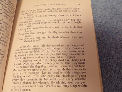 Patriotic Celebrations (Published 1910)
