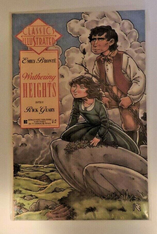 Classic Illustrated, Emily Bronte Presents:  "Wuthering Heights"