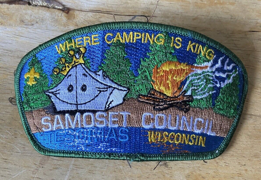 BSA Council Patch, Samoset Council (Wisconsin)