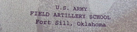 Vintage (1999) U.S. Army Field Artillery School - Weapons Training Handbook