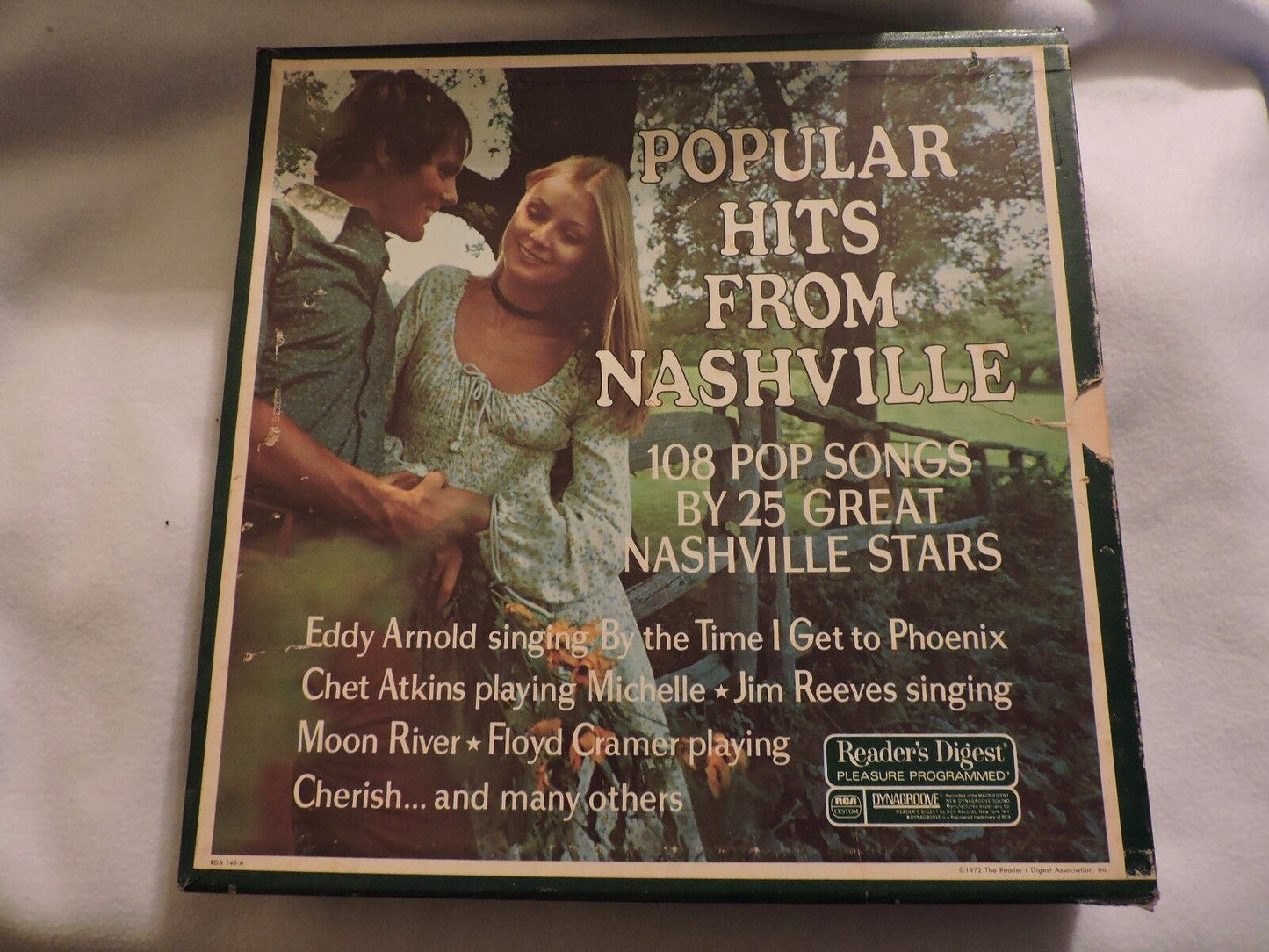 Popular Hits from Nashville - 108 Pop Songs by 25 Nashville Stars-9 Record Set