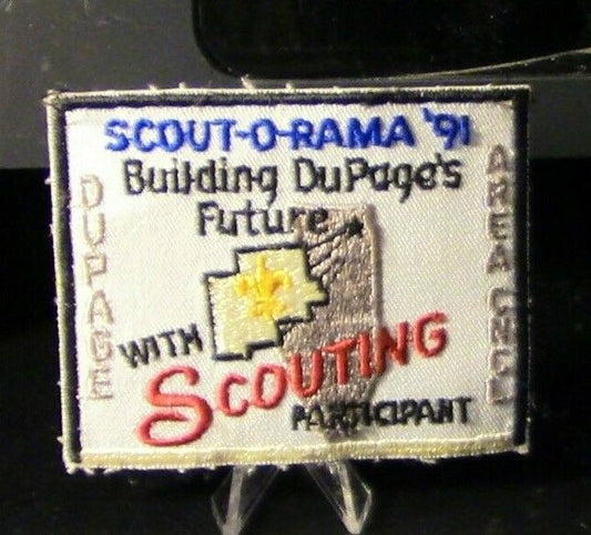 BSA Patch:Scout-O-Rama 1991 Dupage Area Council Patch