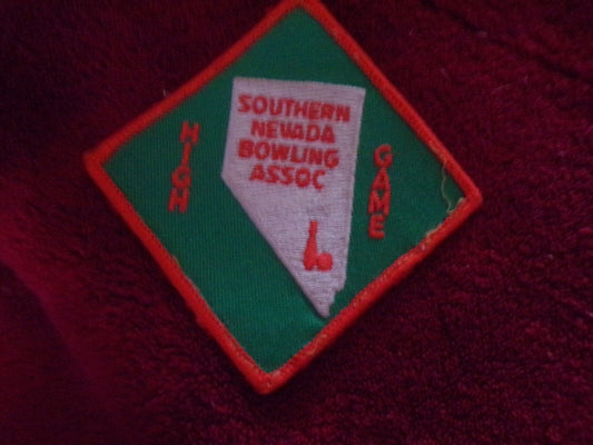Southern Nevada Bowling Association High Game Patch
