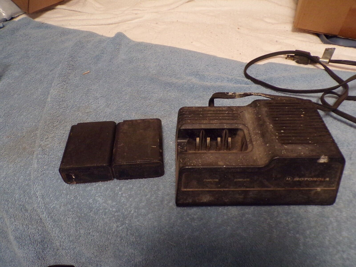 Set of 2 P200 Handheld Radios with Battery Charger and 2 Extra Batteries