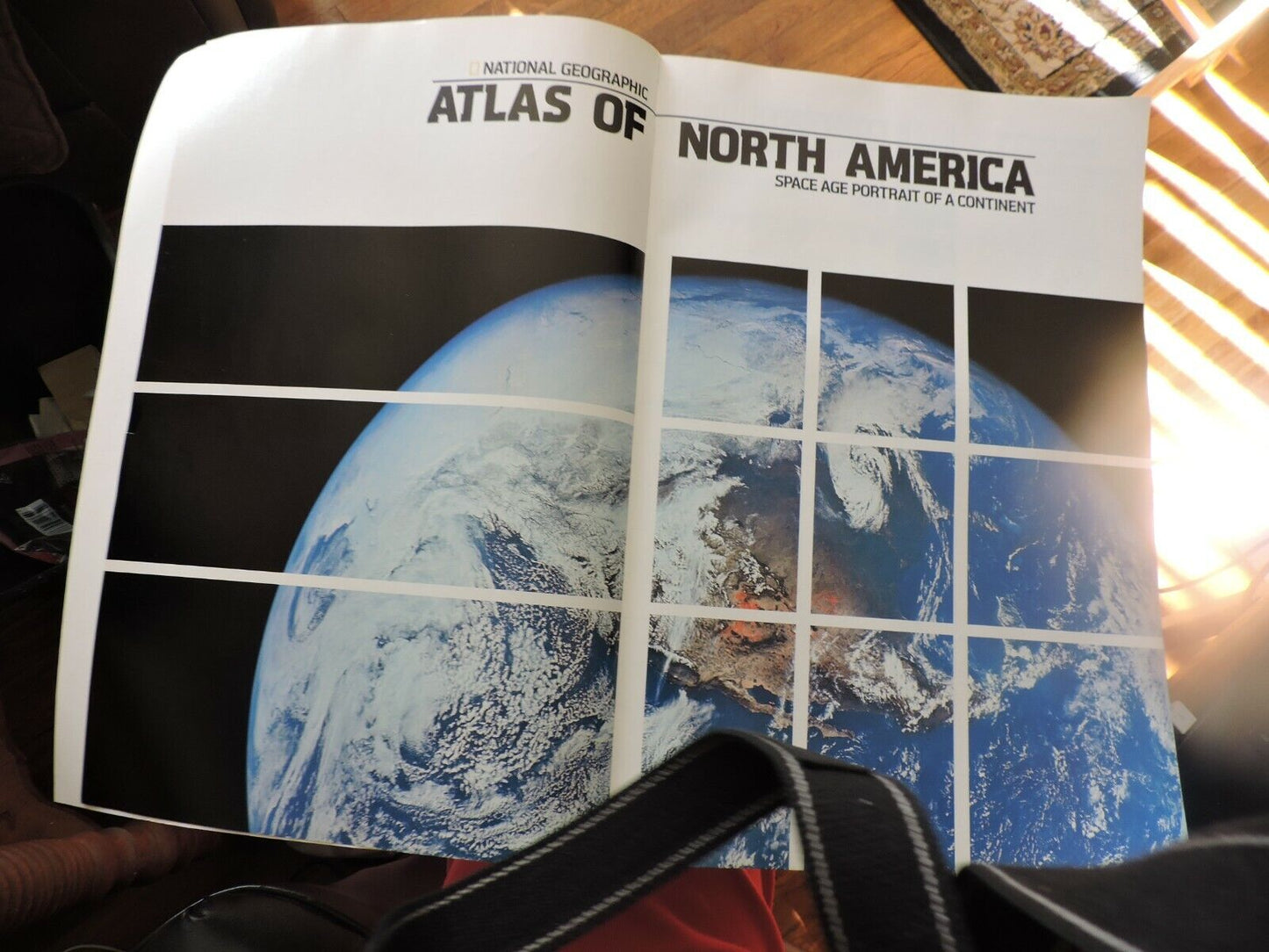ATLAS OF NORTH AMERICA SPACE AGE PORTRAIT OF A CONTINENT--NATIONAL GEOGTAPHIC0