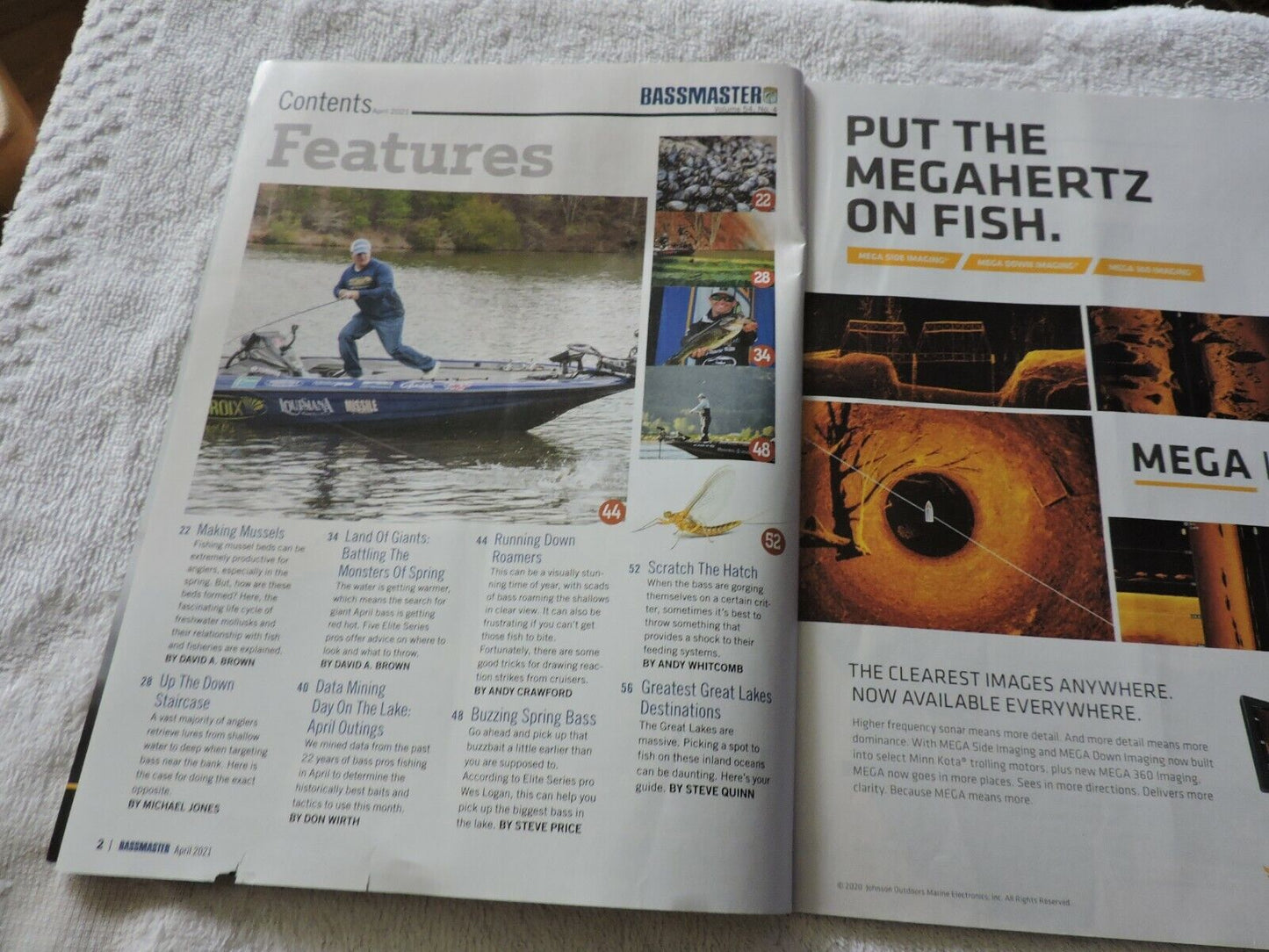 BASSMATER THE WORLDWIDE AUTHORITY ON BASS FISHING APRIL 2021