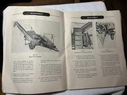 VTG Original 1948 Dearborn-Wood Bros. Corn Picker model 16-4 Instructions