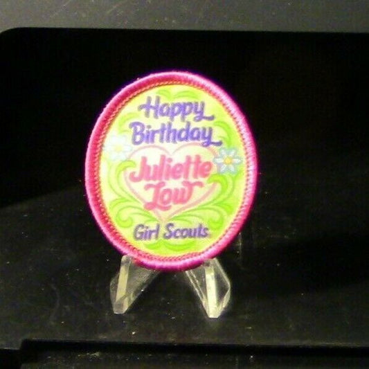 Official Girl Scouts: Happy Birthday, Juliette Low, Girl Scouts Patch