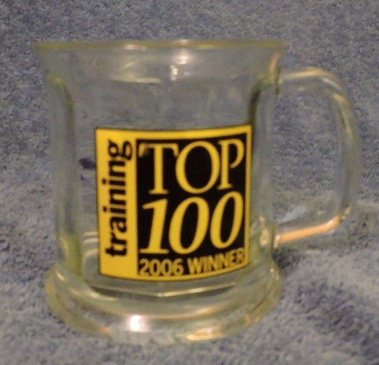 AlliedBarton Security Services "Training Top 100, 2006 Winner" Glass Cup