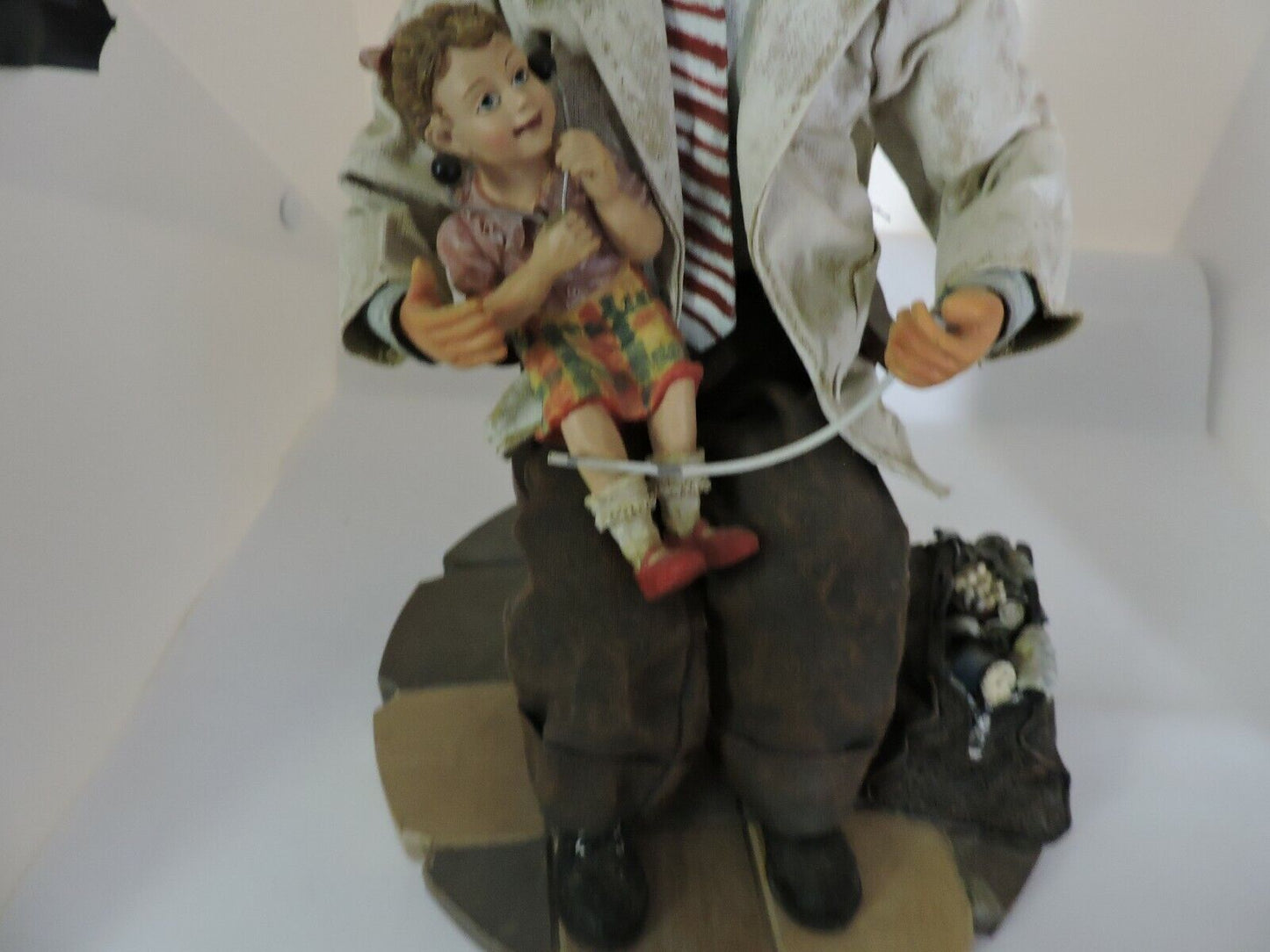 DOCTOR WITH YOUNG GIRL FIGURINE--NOT MARKED OR DATED