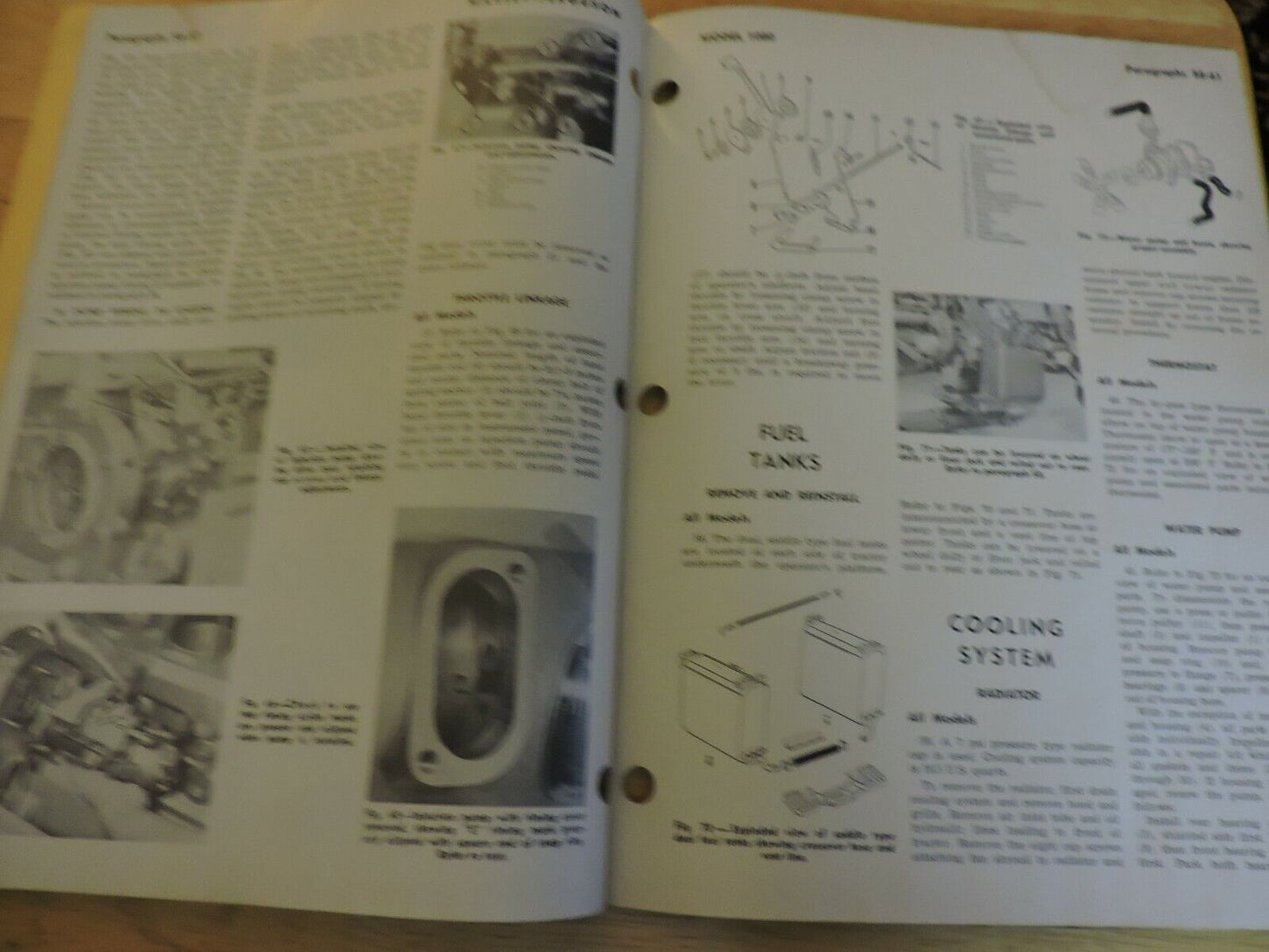 MASSEY-FERGUSON SHOP MANUAL: MODELS MF1080, MANUAL NO MF-28: 1970