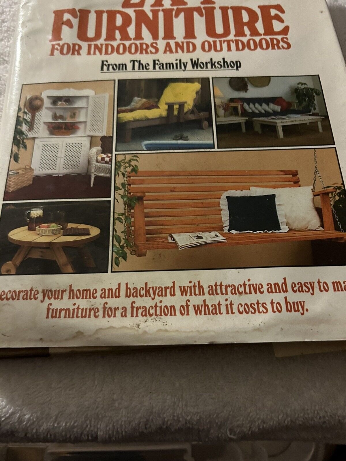 How to Make 2x4 Furniture for Indoors and Outdoors Hardcover