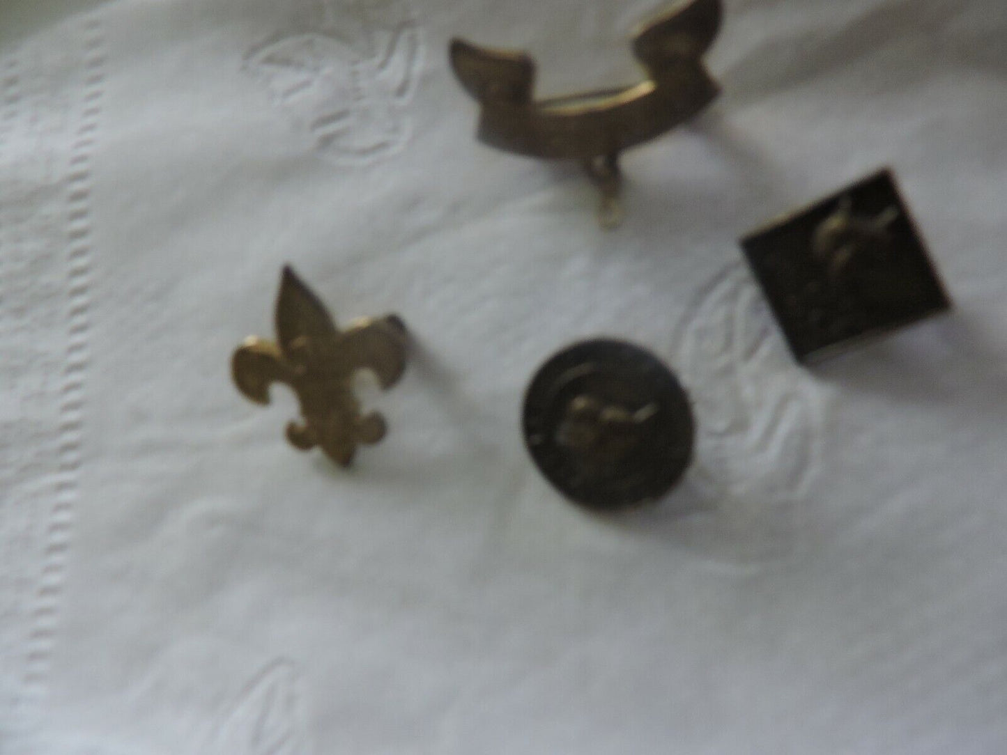 CUB SCOUT PINS--SET OF FOUR