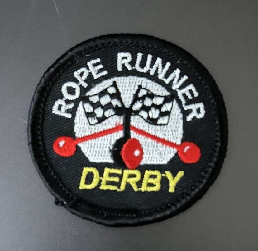 Official Girl Scout: Rope Runer Derby Patch
