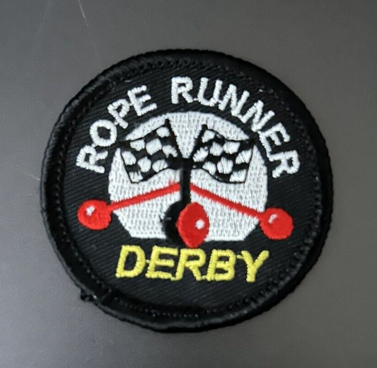 Official Girl Scout: Rope Runer Derby Patch