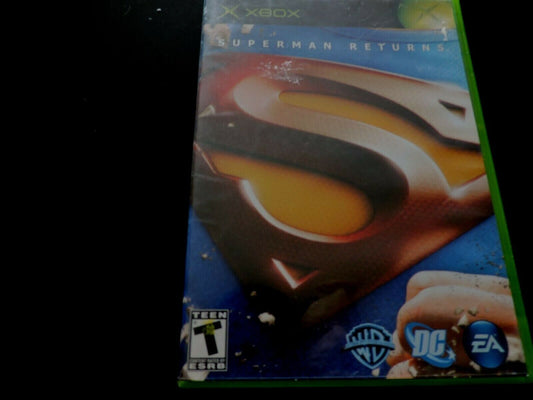 X BOX:  SUPERMAN RETURNS GAME--RATED T (TEEN)  2004