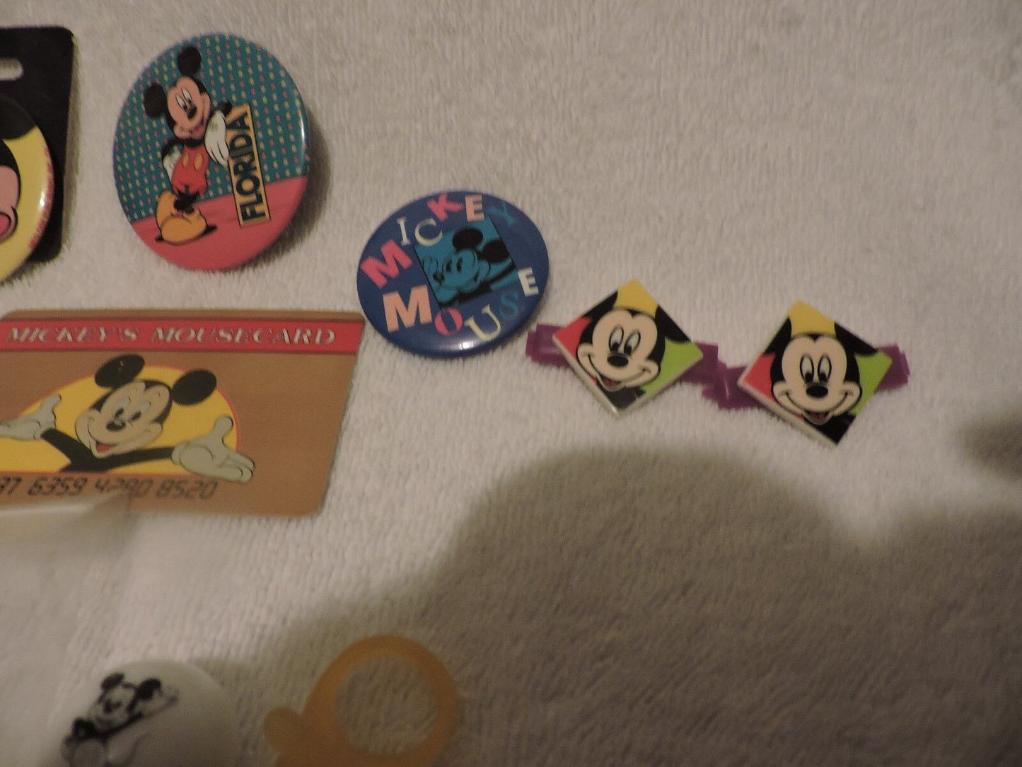 Mickey Mouse Assorted Collectables 17 pieces