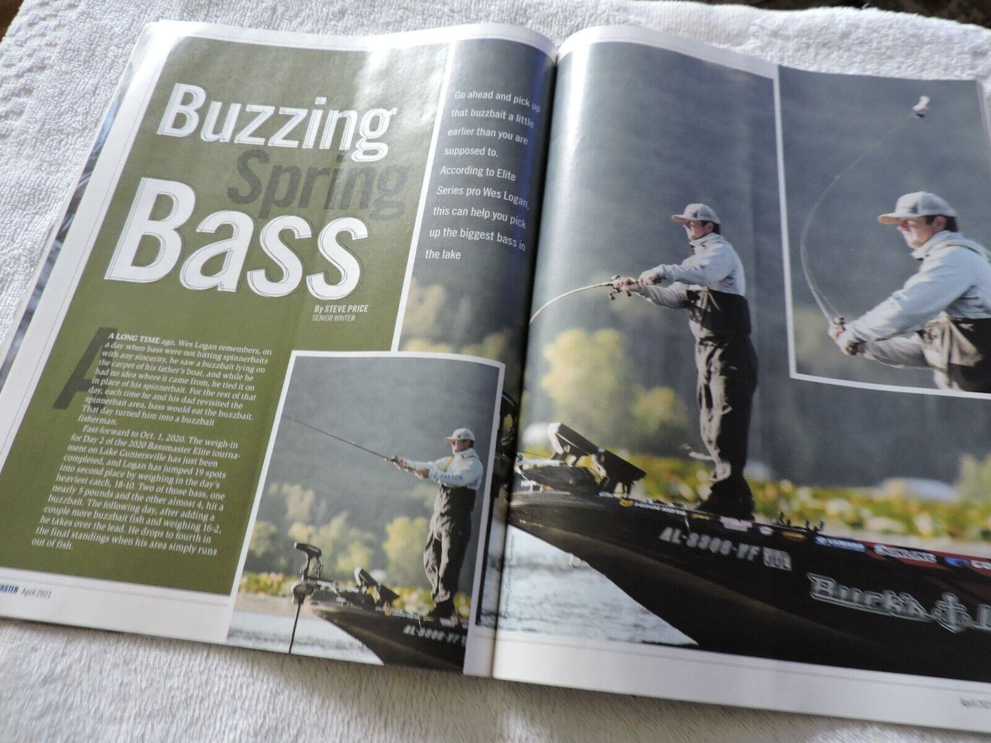 BASSMATER THE WORLDWIDE AUTHORITY ON BASS FISHING APRIL 2021