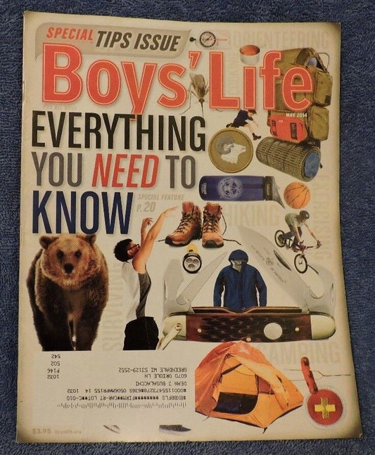 BSA-Boy's Life May 2014 issue Features Everything you need to know