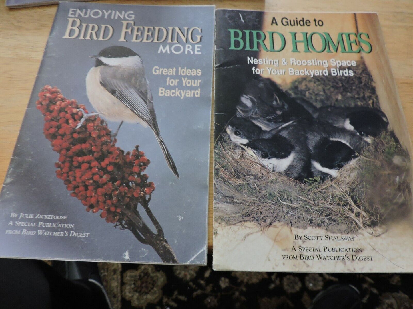 BIRDS--LOT OF 5 BOOKS TO LEARN ABOUT OUR FEATHERED FRIENDS