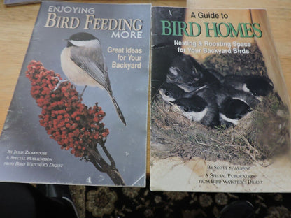 BIRDS--LOT OF 5 BOOKS TO LEARN ABOUT OUR FEATHERED FRIENDS