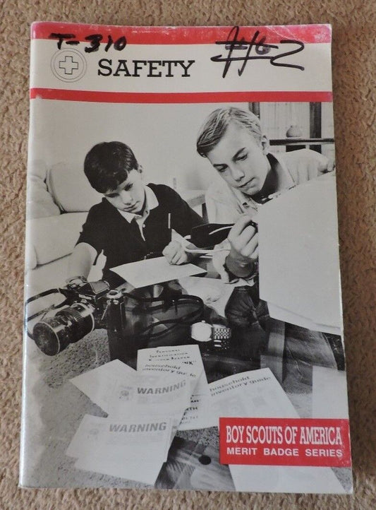 Merit Badge Series "Safety" 1996 Edition of 1986 Printing