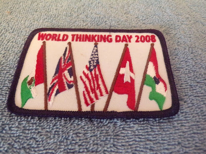 Girl Scout 2008 World Thinking Day Patch