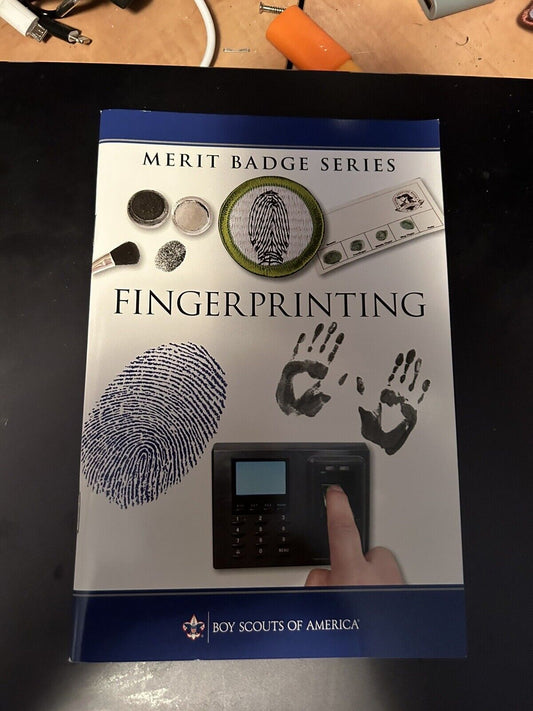 Merit Badge Series "Fingerprinting" 2023 Printing